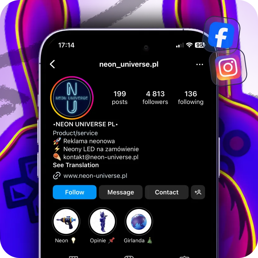 NEON UNIVERSE: масштабування виробника неону на ринку Польщі